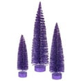thumbnail image 1 of Vickerman L137506 Arbre Ovale Pailleté Violet, 1 of 2