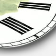 thumbnail image 3 of Designart Oversized White Analog Round Cabin Lodge Modern Wall Clocks, CLM30584-C23, 3 of 4