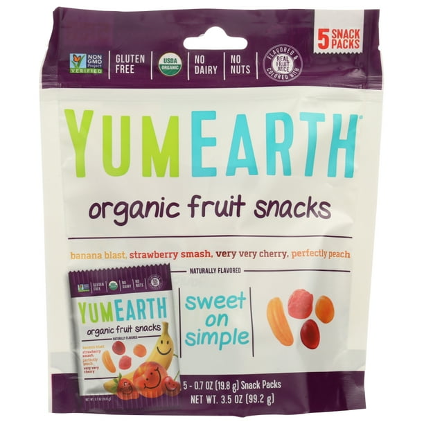 Yumearth Organics Organic Fruit Snacks , 5/.7 Oz