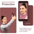 thumbnail image 4 of TUDIA for Cloud Mobile Stratus C7 Phone Case, [LINNGrip] Dual Layer Slim Tough Non-Slip Heavy Duty Case Cover (Burgundy), 4 of 7