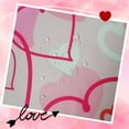 thumbnail image 5 of Valentines Day Round Tablecloth 60 Inch Valentines Day Hearts Love Tablecover Waterproof Table Cloth for Kitchen/Home Decoration, 5 of 7