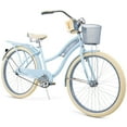 thumbnail image 3 of Huffy 26" Nel Lusso Cruiser Bike, Fits Riders 5'0"+, Light Blue, Adult, Women's, 3 of 14