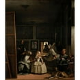 thumbnail image 2 of Diego Velázquez 20x22 Black Ornate Framed Double Matted Museum Art Print Titled: Las Meninas (1656), 2 of 5