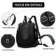 thumbnail image 3 of Fmeida Mochila monedero para mujer antirrobo bolsa de viaje convertible moda mochila casual bolso de hombro, 3 of 5