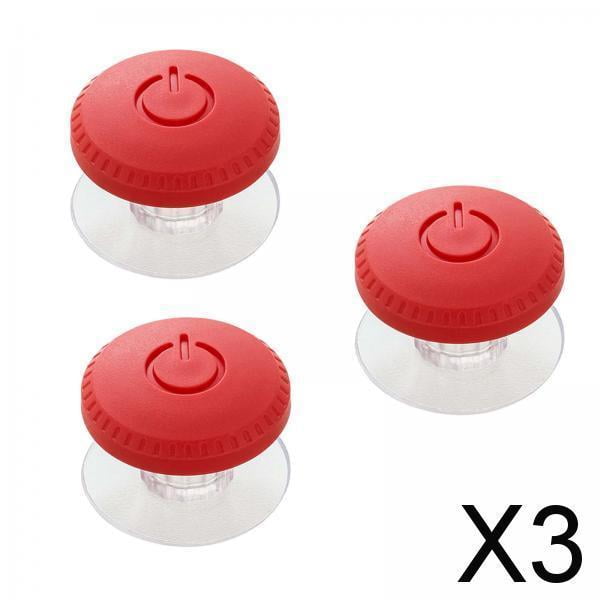 3x 3 Piezas Botón de Descarga de Inodoro Botón de Presión de Inodoro Perillas de Cajón Dormitorio de Hostal Botón de Tanque de Inodoro Portátil de Mod