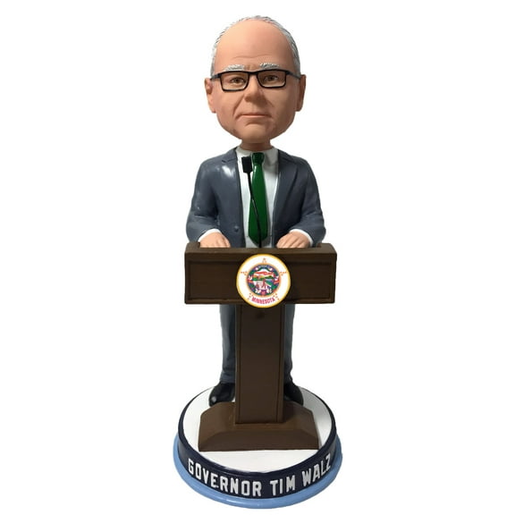 Governor Tim Walz Minnesota Standing at podium Bobblehead