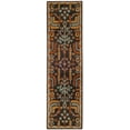 thumbnail image 2 of SAFAVIEH Heritage Brock Southwestern Wool Runner Rug, Charcoal/Multi, 2'3" x 6', 2 of 7