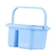 thumbnail image 5 of Lavadora de pinceles, recipiente para pinceles, tapa de paleta con orificio para portapinceles para limpieza de acuarelas al aire libre, modelado y azul, 5 of 9
