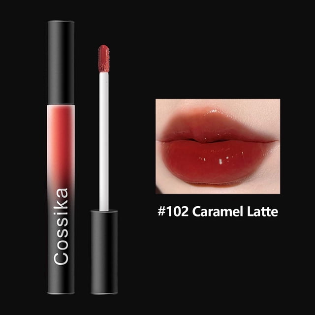 Pisexur Belleza Maquillaje Brillo de labios con efecto espejo, duradero, resistente a la decoloración y antiadherente, ideal para estudiantes.para mujeres y hombres