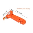 thumbnail image 5 of 2 In 1 Safety Hammer Life-saving Hammer Escape Hammer Car Window Broken Glass Breaker Escape Tool MINI Portable Life Hammer, 5 of 5