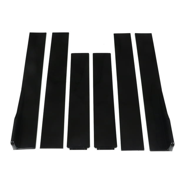 Extensiones De La Línea Inferior Del Lado Inferior, Faldones Laterales Para Automóvil, Color Negro Brillante, Fácil Instalación, Resistente Al Desgaste, 2,2 M Para Automóvil ANGGREK CE1616