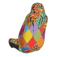 thumbnail image 2 of Wukai Dancing African Womans Full Set Car Seat Covers with Soft Padding Universal Auto Front Seats Protector and Cushion Mat, 2 of 5
