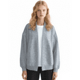 thumbnail image 3 of Womens Fall Fashion Cardigans Casual Sweatshirt Loose Jackets Comfortable Stylish Coat Outfits for Spring Fall Grey, 3 of 6