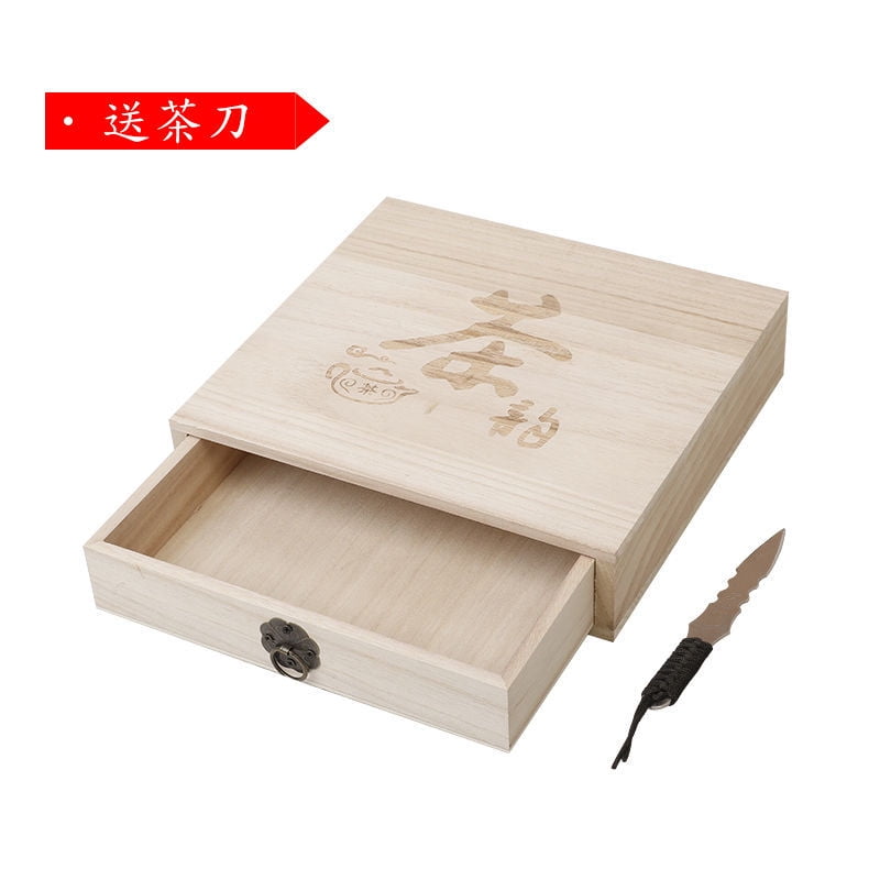 Wooden Drawer Tea Box Vintage Tea Bag Organizer Drawer Tea Bag Storage