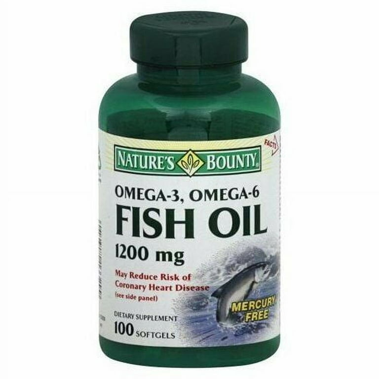  Optimum Nutrition Opti-Men & Nature's Bounty Fish Oil