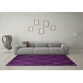 thumbnail image 3 of Ahgly Company Indoor Round Oriental Pink Industrial Area Rugs, 3' Round, 3 of 4