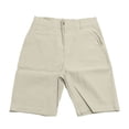 thumbnail image 4 of Guluxicc Men's Golf Shorts with Pockets Button Front Elastic Waist Classic Fit Business Casual Shorts for Everyday Wear, 4 of 4