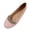 Pink, variant on Green Ladies Pearl Rhinestone Flats Shallow Toe Closed Heel Slip On Comfort 2026 Versatile Trendy Wear