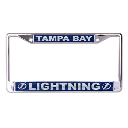 WinCraft Tampa Bay Lightning Primary Logo S/L Metal License Plate Frame