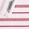 thumbnail image 4 of Ensemble de Linges à Vaisselle KitchenAid Albany, Lot de 8, Rouge Passion/blanc, 30x30 cm, 4 of 4