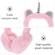 thumbnail image 5 of EeaseMX Orejeras de peluche de cuerno de unicornio ajustables para invierno y otoño., 5 of 7
