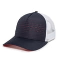 thumbnail image 4 of OC Sports OC502M Laser Perforated Font Panel Cap - Navy White Red, 4 of 8