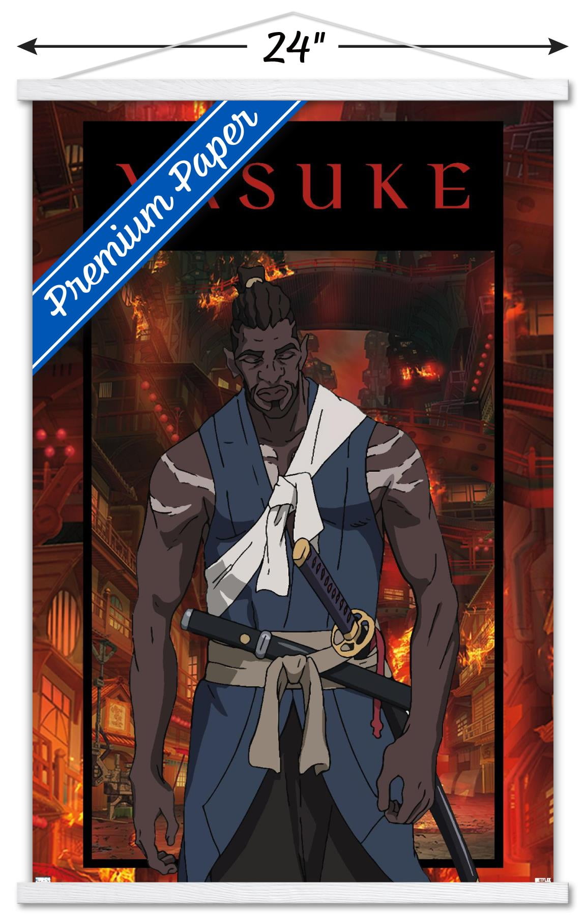 Yasuke  Poster for Sale by AdaptHappen