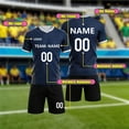 thumbnail image 2 of Daznico Summer Loose Casual Breathable Shirt Short Sleeve Shorts, 2 of 6