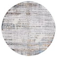 thumbnail image 2 of SAFAVIEH Amelia Toria Floral Area Rug, Gray/Blue Gold, 6'7" x 6'7" Round, 2 of 10
