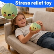 Mystery Dumpling Squishy Giant Dumpling Toys, Daily Office & At Home, Simulated Steamed Bun, Adults Stress Relief Sensory Fidget Ball, Hand Pinching Steamed Rolls