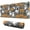 Halloween Ghosts Pumpkins-2, variant on Long Mouse Pads for Desk,Halloween Ghosts Pumpkins and Bats Desk Mats on Top Of Desks, Desk Mouse Pad Extra Large with 3mm Non-Slip Base and Stitched Edge for Gaming,Office,Work,Home 31.5x11.8in