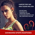 thumbnail image 2 of Quad-Core Sports Wired Headphones with Graphene Diaphragm Ergonomic Ear Hook Design for Running and Workouts, 2 of 8