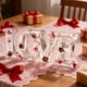 thumbnail image 4 of Decoración de escritorio para San Valentín con cartas de AMOR y flores para estanterías, chimeneas o escritorios, 4 of 7