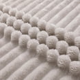 thumbnail image 3 of Kate Aurora Modern Lux Ultra Soft & Plush Ribbed Accent Throw Blanket - 50 in. W x 60 in. L - Assorted Colors, 3 of 5