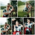 thumbnail image 4 of CASSIE LIZ Plus Size Tops 5X Summer Short Sleeve Black White Tie Dye Shirts Womens Blouses Cute Ladies V Neck Tee Tunic Dressy Pullover 5XL 26W 28W, 4 of 6