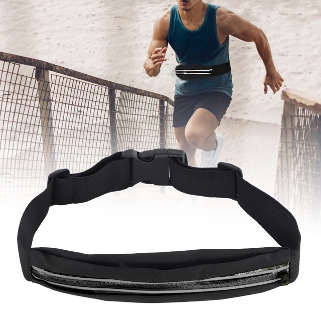 TOPINCN Ceinture de Course Sac de Taille Sac de Sport Anti-Transpiration Pochette pour Randonnée Mise en Forme Jogging, Poches de Sport, Poches de Taille