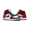 thumbnail image 3 of Women's Air Jordan 1 Mid Sail/Gym Red-Off Noir-White (BQ6472 160) - 6.5, 3 of 5