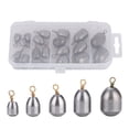 thumbnail image 1 of Juego de pesas para pesca al aire libre, 20 piezas, accesorio para aparejos de pescador, 1 of 8