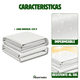 thumbnail image 4 of Carpa 2x3 Blanco Con Pared Inmatmex Ideal Para Negocio Y Jardín, 4 of 10