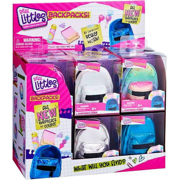 Shopkins Real Littles Backpacks! Series 3 Mystery Box (12 Packs