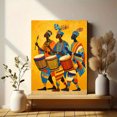 thumbnail image 6 of African Drummers Canvas Print, Suitable for Living Room, Office, Hotel, Bar, Apartment, 6 of 8