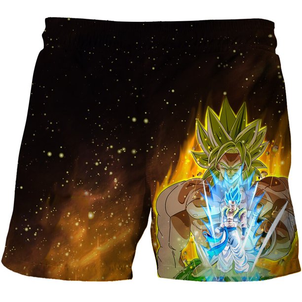Conjunto de Dragon Ball, ropa de Cosplay, pantalones, ropa de Halloween para niños, pantalones de natación de playa de verano para niños, transpirable de secado rápido zhangyuxiang CONDUJO