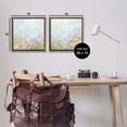 thumbnail image 4 of Stupell Industries Shabby Chic Brown 2pc Floating Frame Art Set, 18 x 18 each, by June Erica Vess, 4 of 8