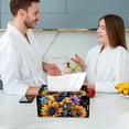 thumbnail image 2 of FLOPESN DIY Diamond Art Painting Wooden Assembly Paper Box, 8.86*5.31in, Creative Design Table Decor Rectangular Paper Towel Storage Box-Sunflower, 2 of 7