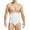 White, variant on ZQUUVOU Men's Shapewear Tummy Control Shorts Slim Body Shaper Briefs Body Shaping Comfortable Breathable Underwear White