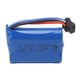 thumbnail image 1 of 7.4V 1200mAh RC Car Lithium Battery 8.88Wh LiPo Battery Replacement with SM 4P Plug for RC Crawler Cars Blue, 1 of 4