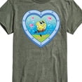 thumbnail image 3 of Spongebob Squarepants - Heart Porthole Window - Men's Short Sleeve Graphic T-Shirt, 3 of 6