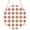 Brown, variant on Orange Plaid Round Front Door Welcome Sign, 5.9 Inch Wall Hanging Decor for Indoor Outdoor, Gradient Geometric Buffalo White Checkered Home Porch Hanger Decorations for Holiday Gift