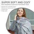 thumbnail image 3 of Soft Classic Feel Winter Scarf, 3 of 5