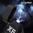thumbnail image 7 of openpig Electric Lighter, Electric Windproof Lighter with Flashlight, Wind & Waterproof Lighters for Candle, Camping, Grill, Emergency, Fast Charging Black, 7 of 7